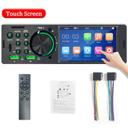 SINOVCLE Car Radio Audio 1 din 4.1” Touch Screen Bluetooth Stereo Mp3/Mp5 Player FM Receiver With Colorful Lights Remote Control