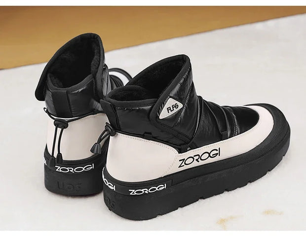 Winter Boots for Men Add Velvet Men's Sneakers Ankle Boots Soft and Comfortable Sports and Leisure Wear-resistant Non-Slip New