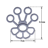 Silicone Finger Exerciser, Hand Grip Strength Trainer for Forearm and Muscle