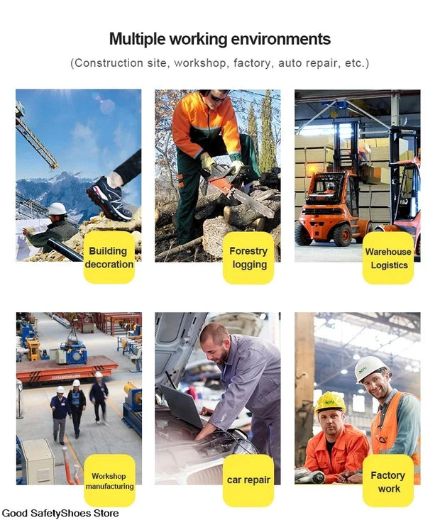 Men's Winter Waterproof Insulated Shell Warm Inner Comfortable Outdoor Snow Boots