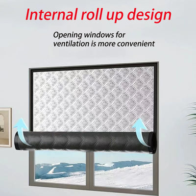 Insulated Windproof Sealed Windows – Warm Winter Curtains