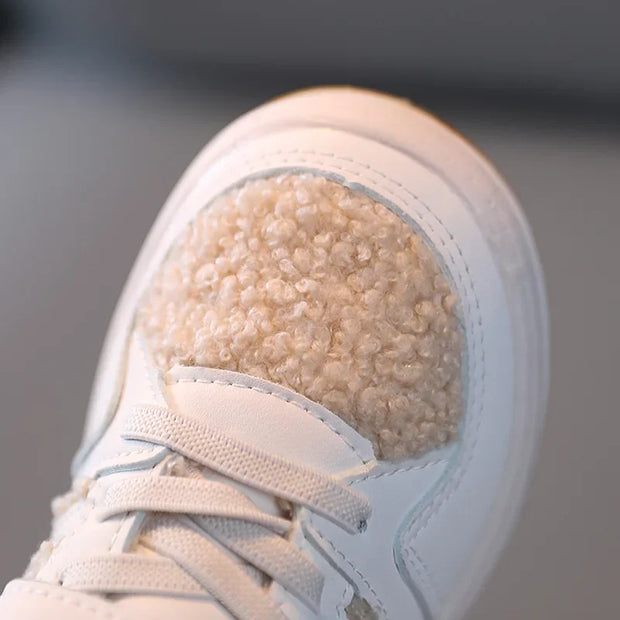 Winter Children Snow Boots for Boys Girls Fashion Kids Outdoor Sneakers Ankle Booties Warm Plush Running Sports Kids Shoes