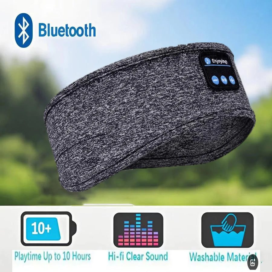 Bluetooth Sleep Headphones Headset – Wireless Headband with Eye Mask, for Running