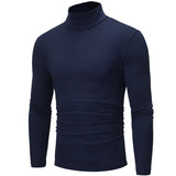 Men’s Thermal Shirt – Slim Fit High Neck Long Sleeve Winter Top