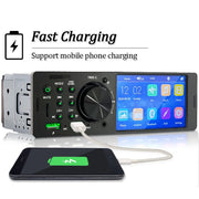 SINOVCLE Car Radio Audio 1 din 4.1” Touch Screen Bluetooth Stereo Mp3/Mp5 Player FM Receiver With Colorful Lights Remote Control