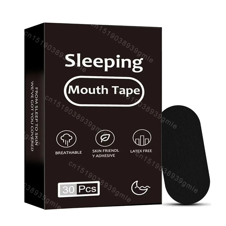 Mouth Tape for Sleeping – Anti-Snoring Strips, Hypoallergenic Gentle Sleep Tape for Nasal Breathing (30/60/90/300 Pcs)