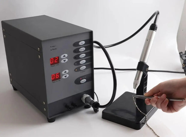 Stainless Steel Spot Welding Machine Laser Spot Welder Automatic Numerical Control Pulse Argon Arc Welder for Soldering Jewelry
