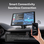 OTTOCAST CarPlay Screen 9.0" INCH 4K Car Touch Screen Wireless Carplay Android Auto Radio DVR GPS Video Built-in Youtube Netflix