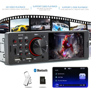 Touch Screen Car Radio, MP5 Player, Bluetooth, Hands Free, Audio, USB, TF, 7 Colors Lighting, Stereo System, Head Unit, 7805C