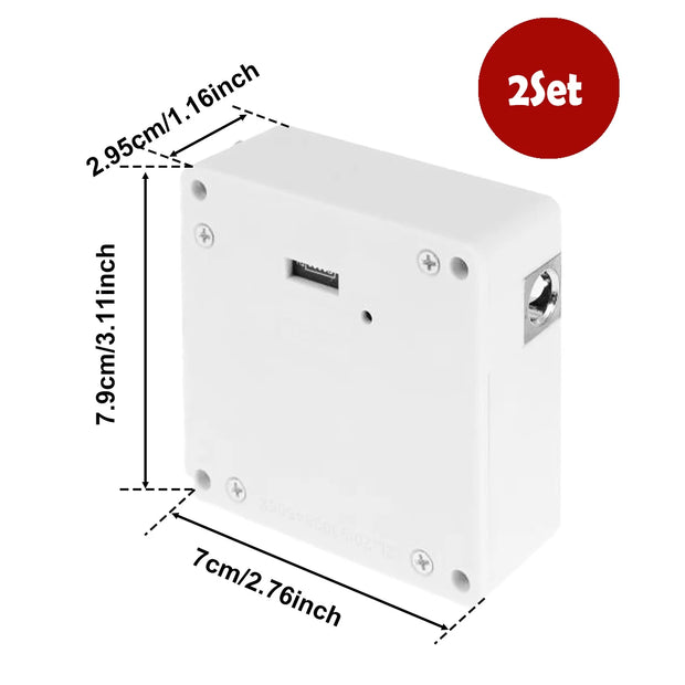 RFID Electronic Cabinet Lock Smart NFC Drawer Locks Wiredless Hidden Card Lock for Wooden Cabinet Cupboard Drawer Furniture