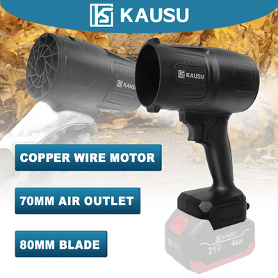 Cordless Electric Blower Jet Fan Lithium Battery Powered Handheld Dust Leafs Snow Removal Power Tool For Makita 18V Battery