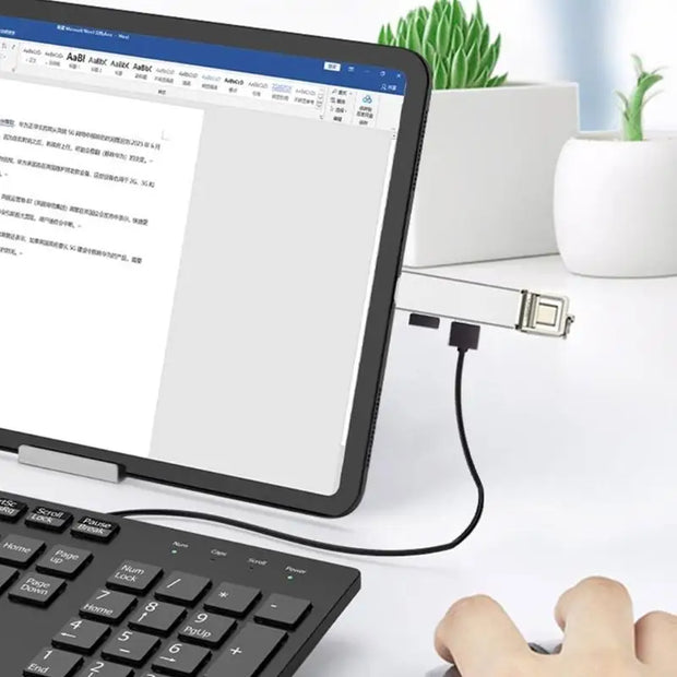 USB 3.0 3 Port USB Hub 2.0 Multi Type-C Ultra Slim Splitter Hub Power Adapter Multiple Expander USB 3.0 2.0 Hub For PC Xiaomi