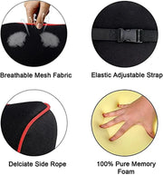 Memory Foam Car Neck and Back Pillow