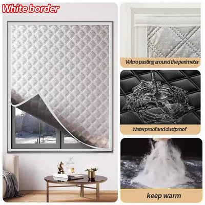 Winter Warm Curtains – Insulated Windproof Sealed Windows