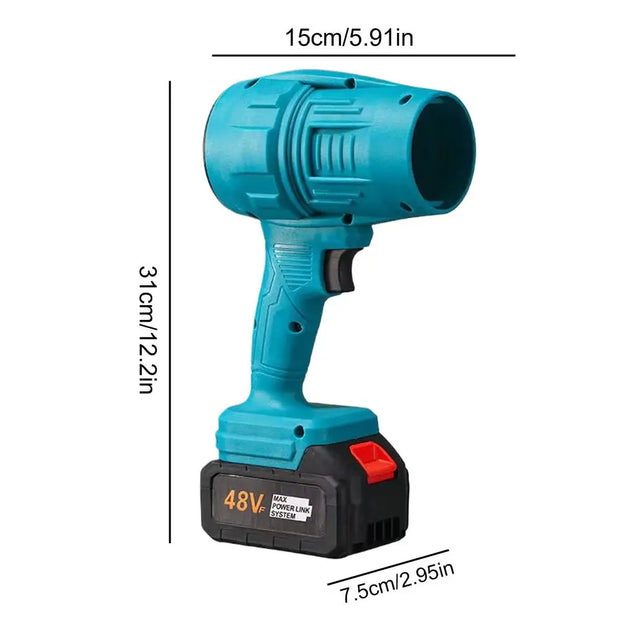 Cordless Air Blower Powerful Jet Fan Mini Turbo Fan Thrust Violent Leafs Duster Handheld Power Tools