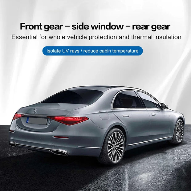 50cmx3m Car Window Privacy Tint Film Auto Vinyl Anti Look Glass Sticker Foils Ceramic Summer Solar UV Protector Mirror Films