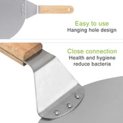 Stainless Steel Pizza Peel with Wood Handle