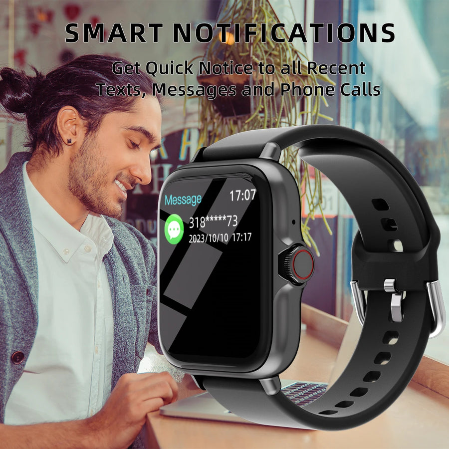 1.83-Inch Smart Watch, Bluetooth Calling, Fitness Tracker