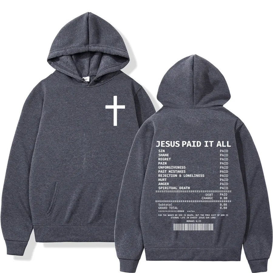 Men's Casual Hoodie, Long-Sleeved Classic Pullover