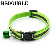 Reflective Pet Collars with Bells, 2-Pack