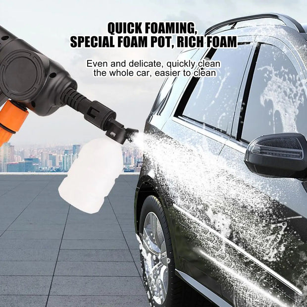 Cordless High Pressure Cleaner Washer Spray Water Guns Car Wash Pressure Water Cleaning Machine garden Electric Watering Guns