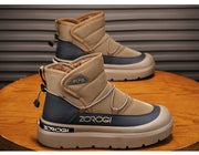 Winter Boots for Men Add Velvet Men's Sneakers Ankle Boots Soft and Comfortable Sports and Leisure Wear-resistant Non-Slip New