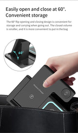 3-in-1 Wireless Charging Station – Travel Pad for iPhone 12-17, iWatch & AirPods, 15W