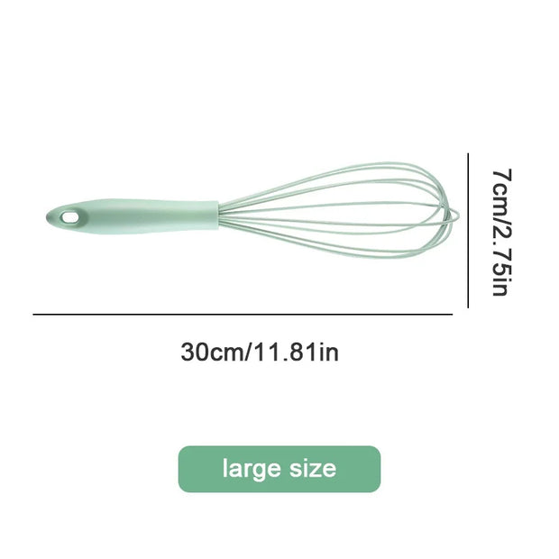 Manual Silicone Balloon Whisk Mixer