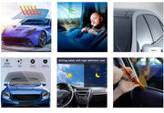50cmx3m Car Window Privacy Tint Film Auto Vinyl Anti Look Glass Sticker Foils Ceramic Summer Solar UV Protector Mirror Films