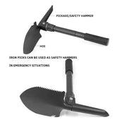 Multifunctional Folding Shovel for Outdoors