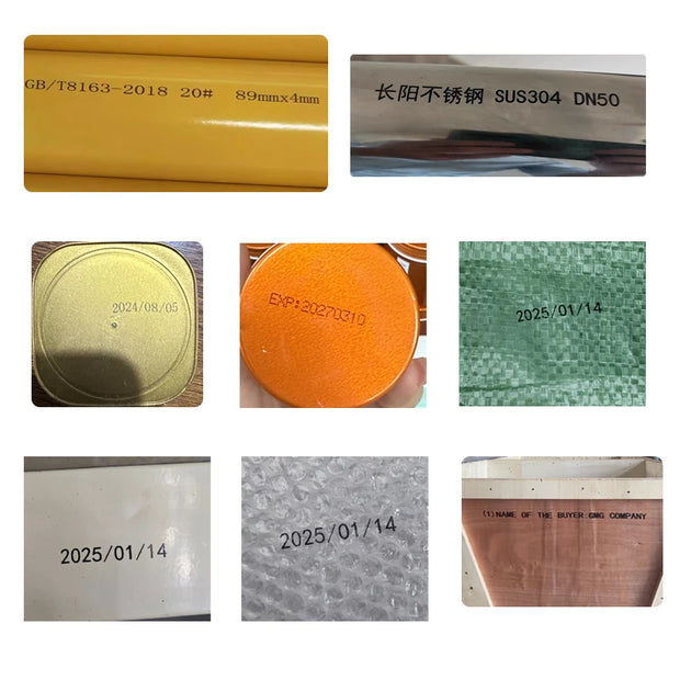 12.7mm 25.4mm Label Printer Handheld Inkjet Printer QR Bar Batch Code Date Number Logo Expiry Date Coding Machine Portable