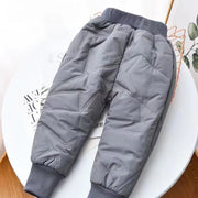 Kids Winter Thermal Pants - Cotton-Padded Warm Trousers for Cold Weather Outdoor Snow Play & Comfort Kids Clothes