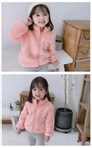 Kids Winter Coats 2025 New Children Outerwear Boy Warm Fleece Jacket Baby Girls Jackets for Autumn Spring Children Clothing