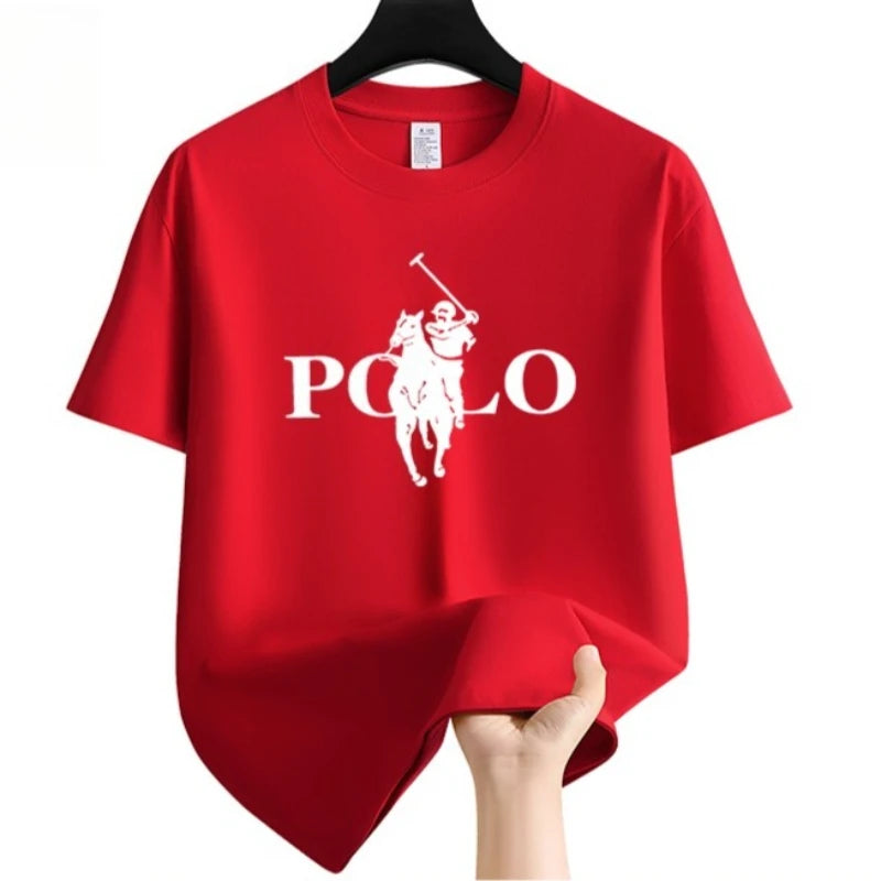 Men's Summer T-Shirt, Loose Long Sleeve Round Neck Breathable Tee