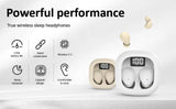 Wireless Bluetooth Headset Mini Ultra Small Sleep New Invisible Earbuds High Sound Quality Headphones Noise Reduction Earphones UpTrend Deals
