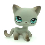 Mini Pet Shop Animal Figures Playset – Collectible Plastic Puppy & Kitty Toys
