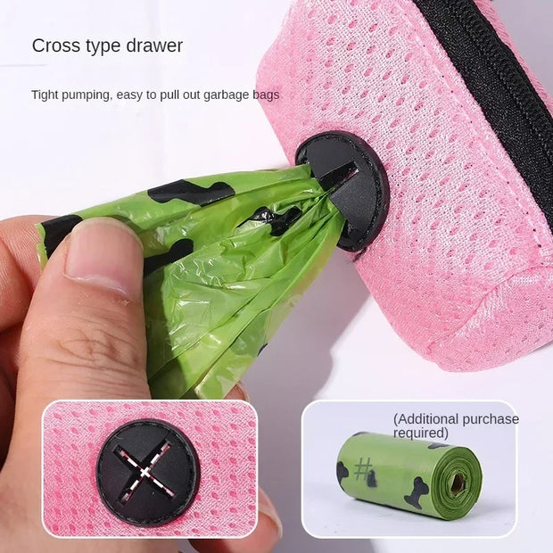 Hanging Dog Poop Bag Dispenser Holder