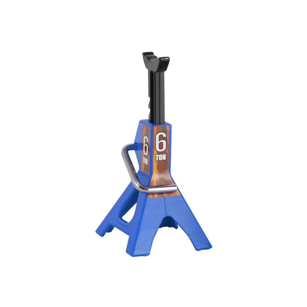 Floor Simulation Jack Stands Lift Pair Rack for Remote Toy Car Tire Change Lifting Support Stand Only