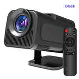 Portable projector with remote control