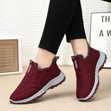 Women's Winter Snow Boots, Warm Lightweight Cotton, Non-Slip