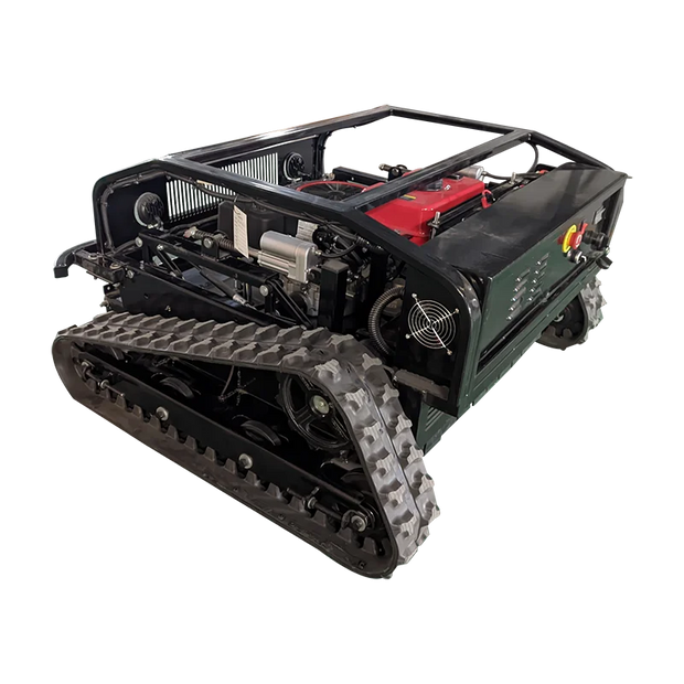 Customized remote-controlled robot lawn mower 550mm fully automatic lawn trimmer four-wheel drive