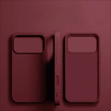 Shockproof Phone Case for iPhone 11-17 Pro Max, Plus and Air, Matte TPU