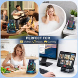 Magnetic Induction Bluetooth Speaker Phone Stand – Portable Wireless with Holder
