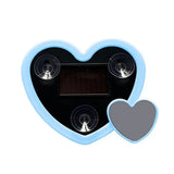 Solar Powered Car Neon Light – Heart-Shaped, Triangular Windows