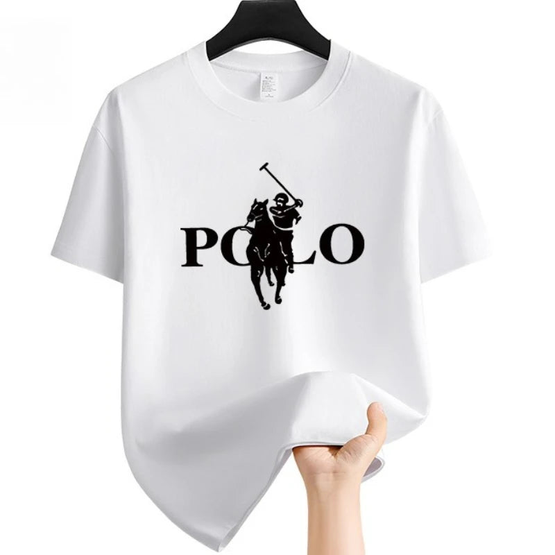 Men's Summer T-Shirt, Loose Long Sleeve Round Neck Breathable Tee