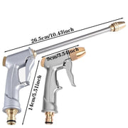 Garden Sprayer High Pressure Water Hose Nozzle Adjustable Spray Gun For Watering Plant
