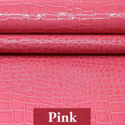 Alligator Pattern Self Adhesive Leather Repair Patch for Car Interior Faux Crocodile Texture Sofa Furniture Renovation Stickers