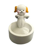 Animal Resin Candle Holder – Cat, Dog & Rabbit Styles