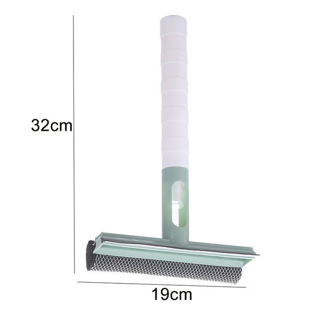 3 in 1 Spray Scrape Wipe Window Squeegee Glass Cleaner Window Wiper Scraper Cleaning Shower Squeegee for Household Cleaning Tool
