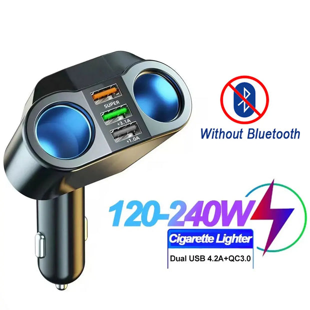 Fast Car Charger with Dual USB Ports